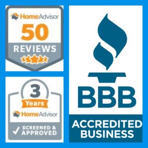 Trusty Garage Door Repair being BBB accredited business and a home advisor screened and approved business, proof