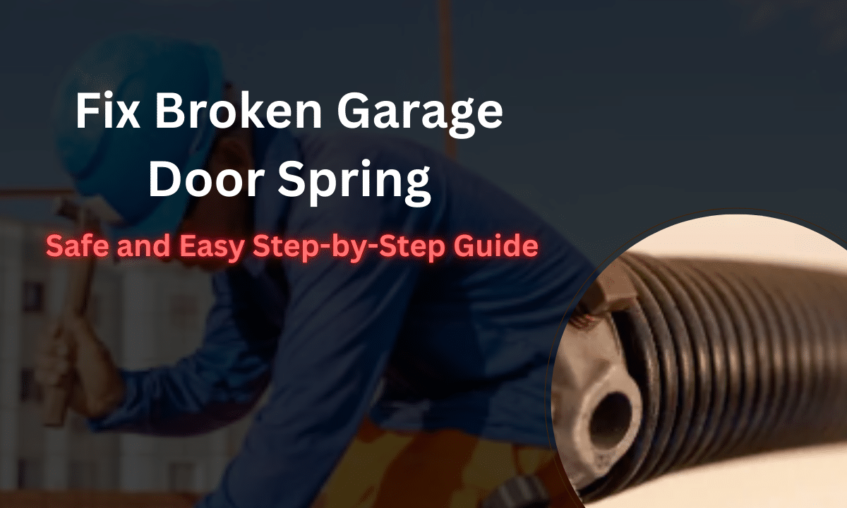 Fix Broken Garage Door Spring